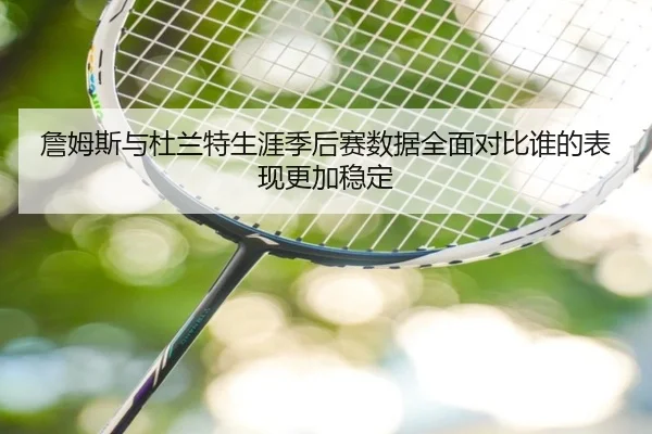 詹姆斯与杜兰特生涯季后赛数据全面对比谁的表现更加稳定